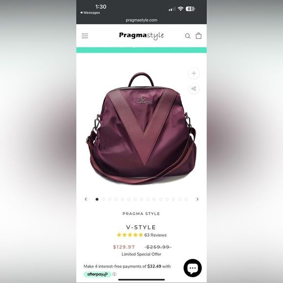 COPY - NWT Pragma bag/purse main image 4